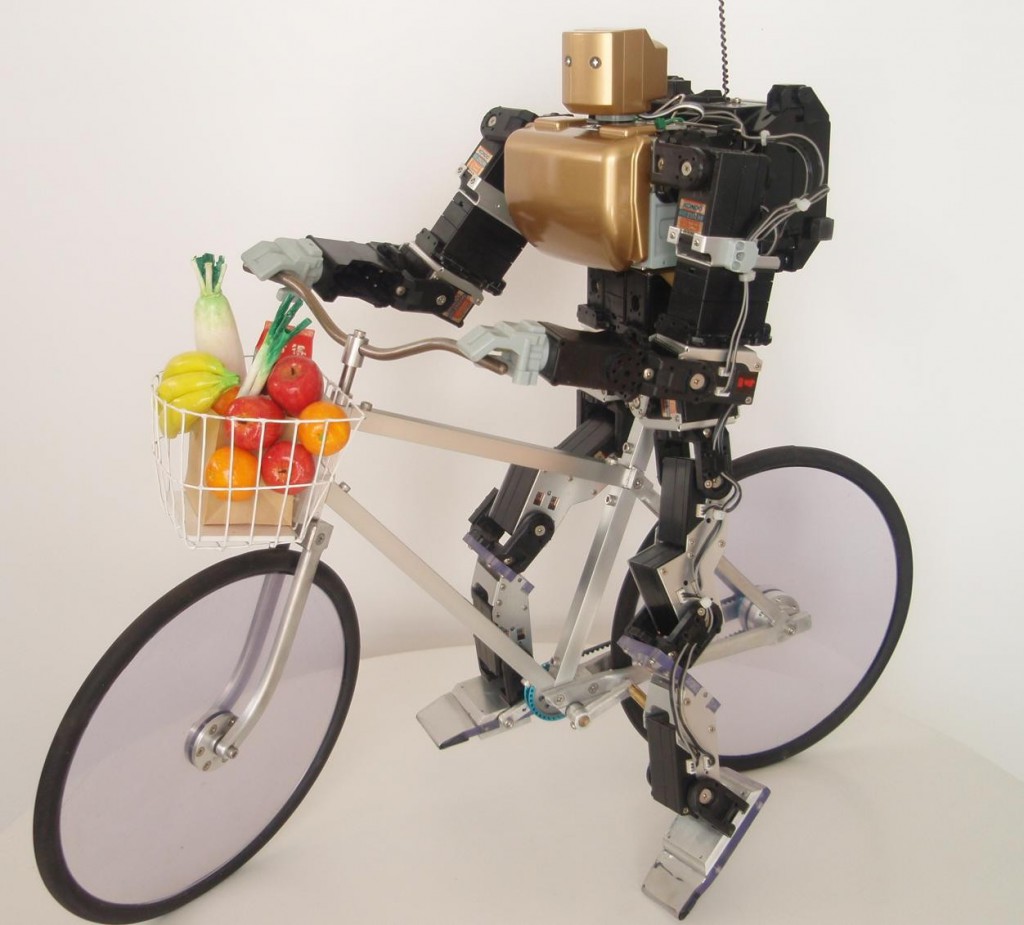 科学茶房　ロボカフェ「自転車をこぐロボット！？ 〜ロボットの仕組みを見てみよう〜」